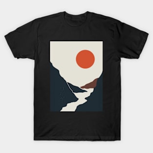 Sunset over the River T-Shirt